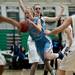 Skyline junior Anita Vandermeulen handles the ball and scores in the first half of the game against Dexter on Monday, Feb. 25. Daniel Brenner I AnnArbor.com